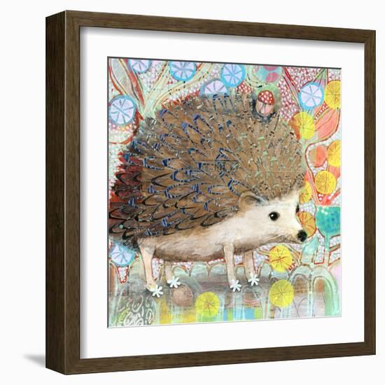 Hedgie-Judy Verhoeven-Framed Art Print