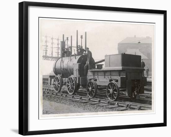Hedley's Improved Wylam Engine Known as "Puffing Billy" Taken to Museum Newcastle on Tyne-null-Framed Photographic Print