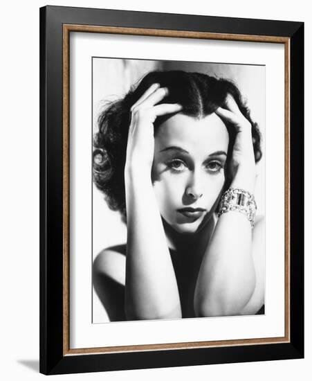 Hedy Lamarr, 1938-null-Framed Photographic Print