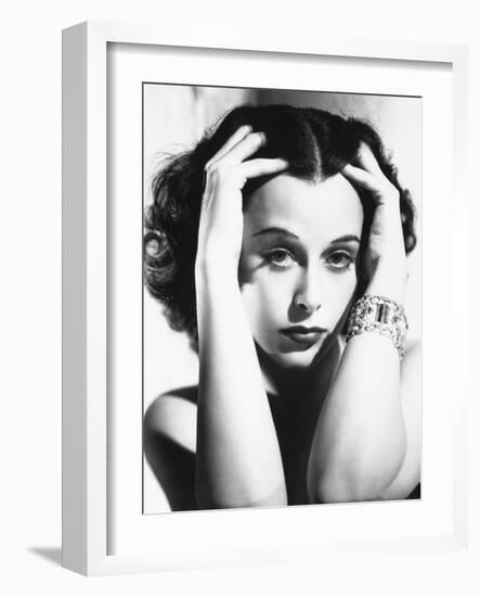 Hedy Lamarr, 1938-null-Framed Photographic Print