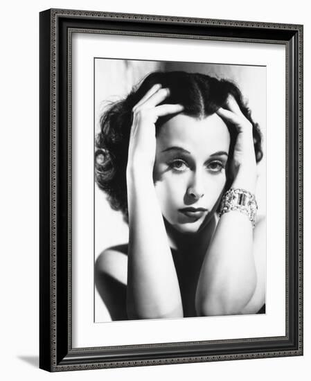 Hedy Lamarr, 1938-null-Framed Photographic Print