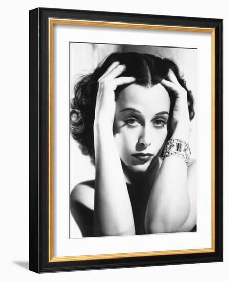 Hedy Lamarr, 1938-null-Framed Photographic Print