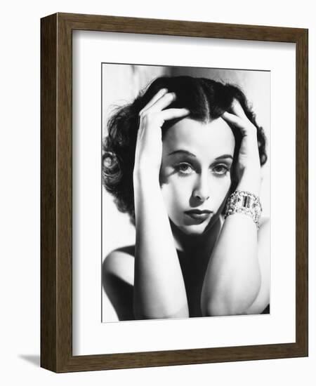 Hedy Lamarr, 1938-null-Framed Photographic Print