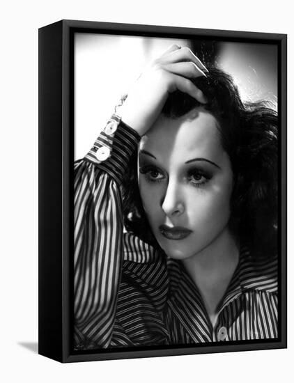 Hedy Lamarr, 1939-Clarence Sinclair Bull-Framed Stretched Canvas