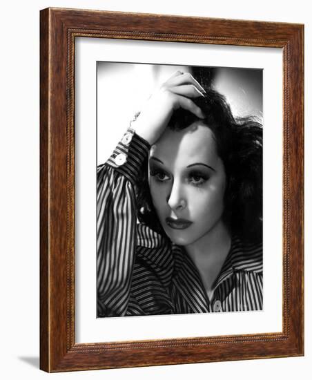 Hedy Lamarr, 1939-Clarence Sinclair Bull-Framed Photo