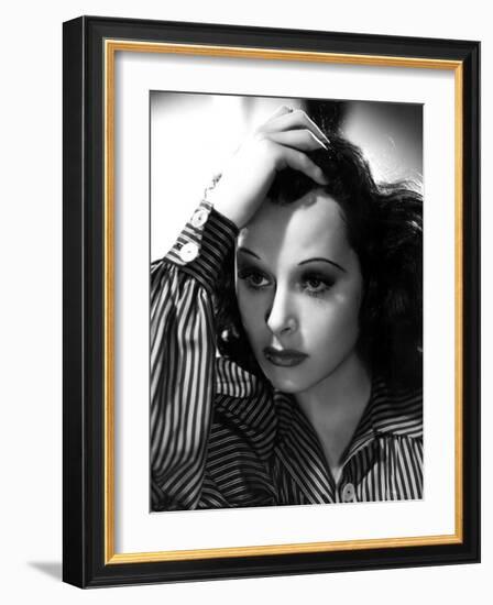 Hedy Lamarr, 1939-Clarence Sinclair Bull-Framed Photo