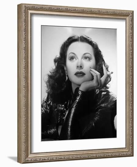 Hedy Lamarr, 1940s-null-Framed Photo