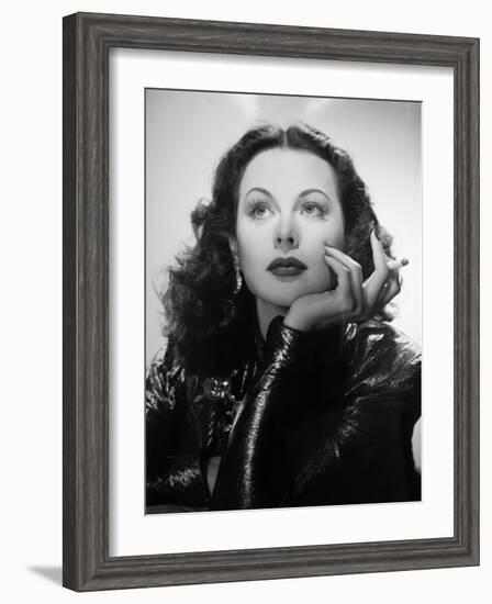 Hedy Lamarr, 1940s-null-Framed Photo