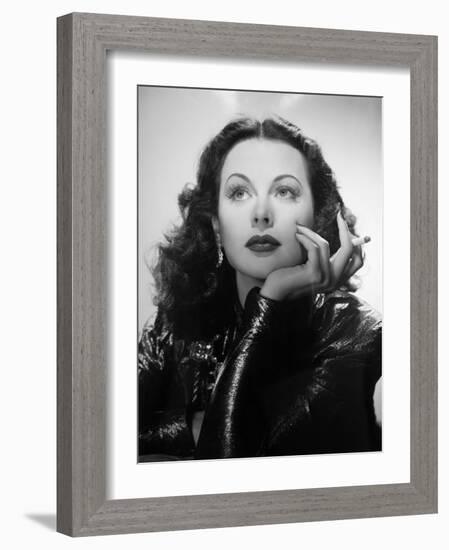 Hedy Lamarr, 1940s-null-Framed Photo