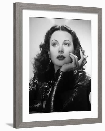 Hedy Lamarr, 1940s-null-Framed Photo