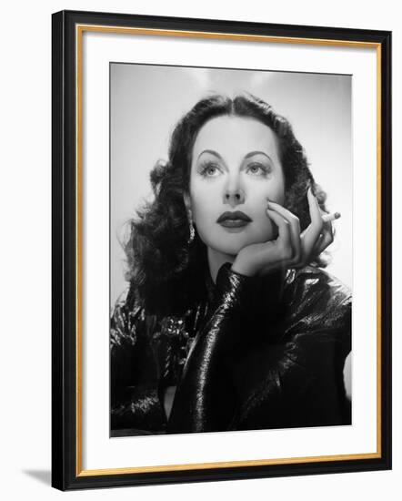 Hedy Lamarr, 1940s-null-Framed Photo