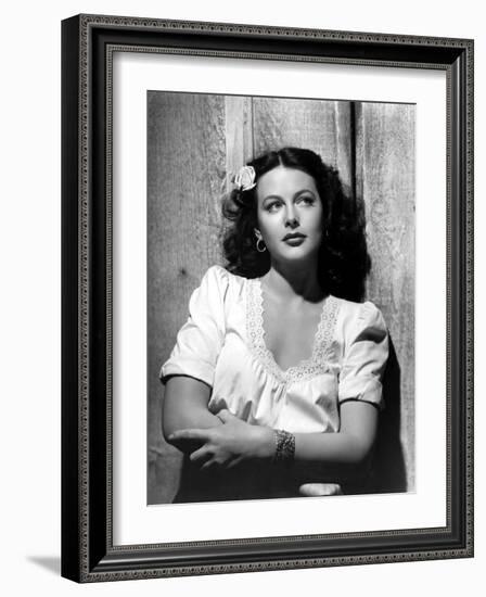 Hedy Lamarr in Tortilla Flat, May 1942-null-Framed Photo