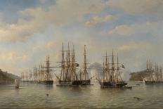 Dutch, English, French and American Squadrons in Japanese Waters-Heemskerck van-Stretched Canvas