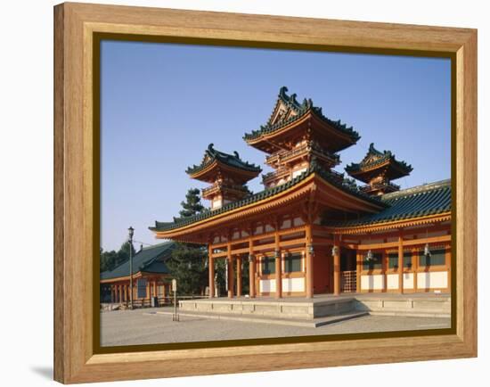 Heian Shrine (Heian-Jingu), Kyoto, Honshu, Japan-null-Framed Premier Image Canvas