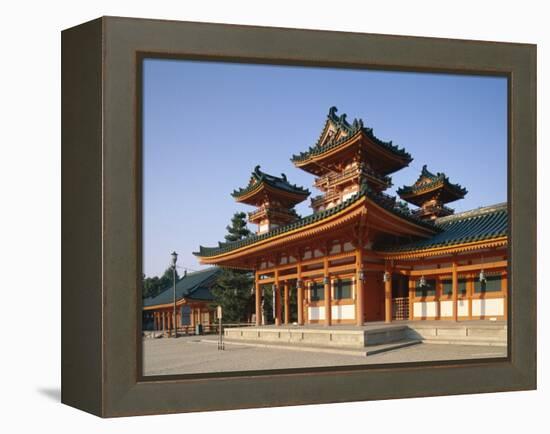 Heian Shrine (Heian-Jingu), Kyoto, Honshu, Japan-null-Framed Premier Image Canvas