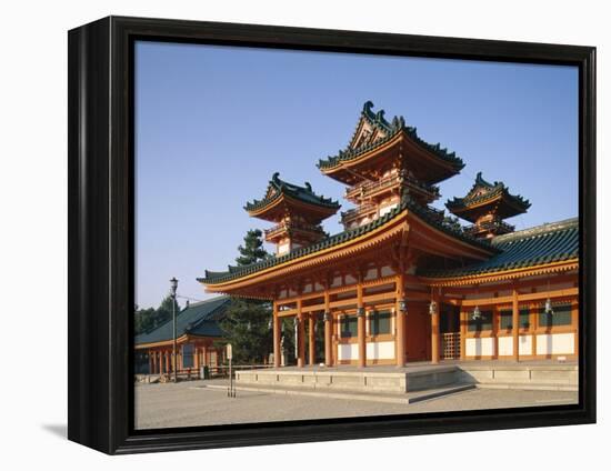 Heian Shrine (Heian-Jingu), Kyoto, Honshu, Japan-null-Framed Premier Image Canvas