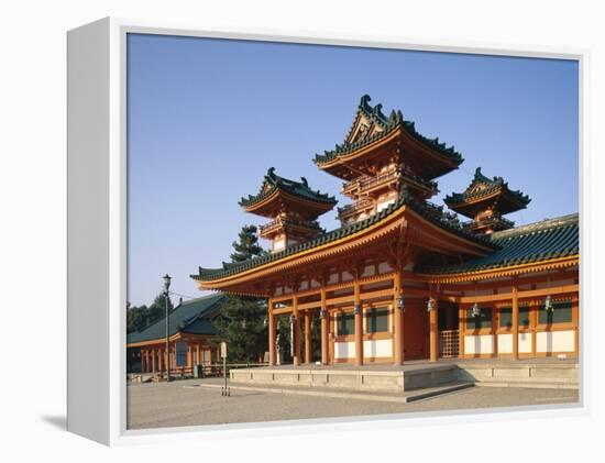 Heian Shrine (Heian-Jingu), Kyoto, Honshu, Japan-null-Framed Premier Image Canvas