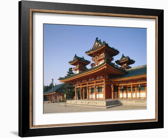 Heian Shrine (Heian-Jingu), Kyoto, Honshu, Japan-null-Framed Photographic Print