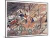 Heian Statesman and Poet Sugawara Michizane (845-903)-null-Mounted Giclee Print
