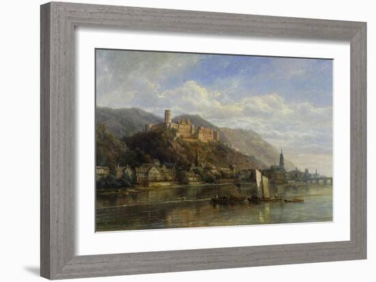 Heidelberg, 1866-Pierre Justin Ouvrie-Framed Giclee Print