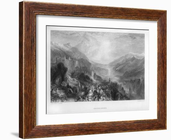 Heidelberg, 19th Century-TA Prior-Framed Giclee Print