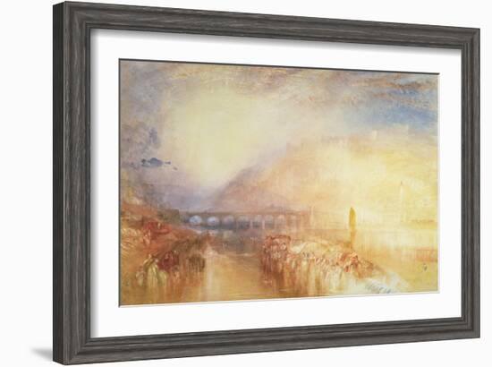 Heidelberg, C.1846-J. M. W. Turner-Framed Giclee Print