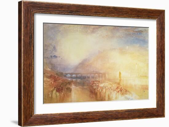 Heidelberg, C.1846-J. M. W. Turner-Framed Giclee Print