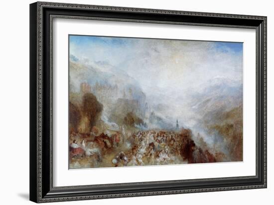 Heidelberg, C1844-1845-J. M. W. Turner-Framed Giclee Print