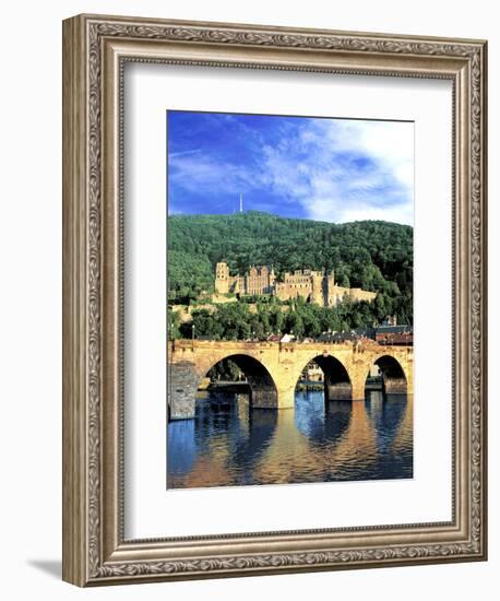 Heidelberg Castle, Heidelberg, Germany-Miva Stock-Framed Photographic Print