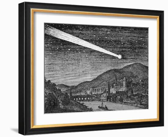 Heidelberg Comet 1618-null-Framed Art Print