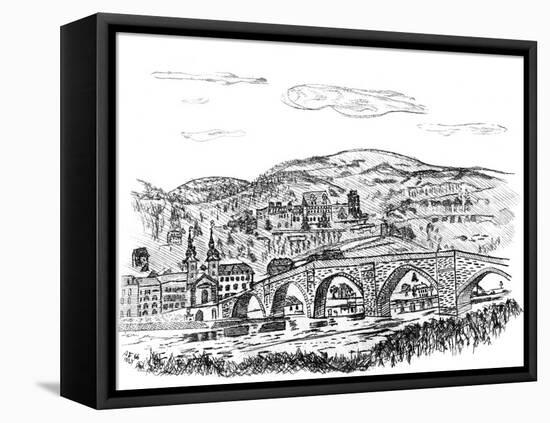 Heidelberg, Germany-null-Framed Premier Image Canvas