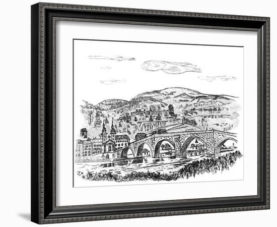 Heidelberg, Germany-null-Framed Giclee Print