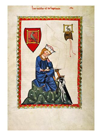 Heidelberg Lieder 14th C Giclee Print Art Com