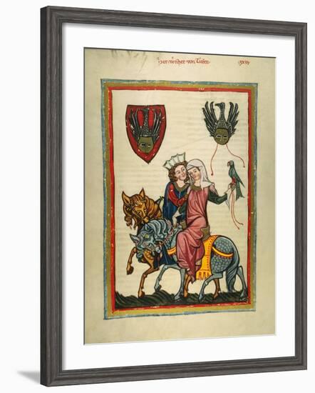 Heidelberg Lieder-null-Framed Giclee Print