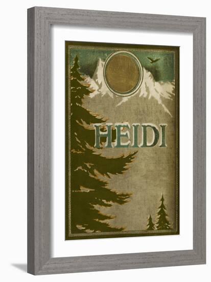 Heidi Front Cover-Lizzi Lawson-Framed Giclee Print