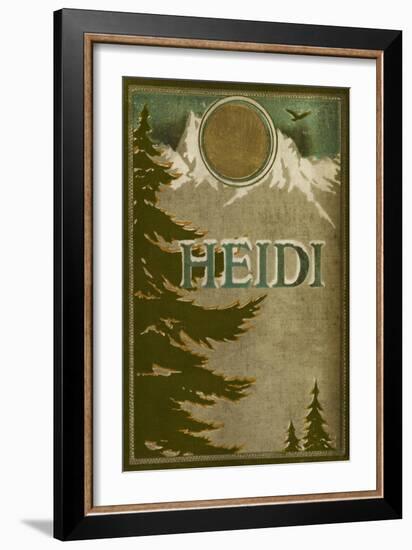 Heidi Front Cover-Lizzi Lawson-Framed Giclee Print