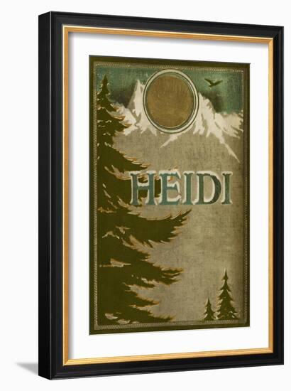 Heidi Front Cover-Lizzi Lawson-Framed Giclee Print