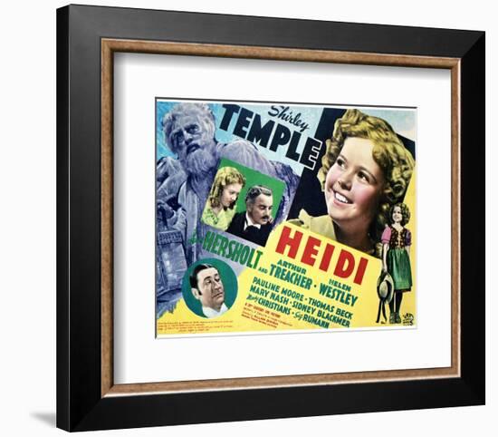 Heidi - Lobby Card Reproduction-null-Framed Photo