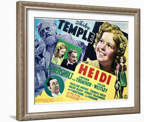 Heidi - Lobby Card Reproduction-null-Framed Photo