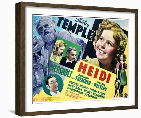 Heidi - Lobby Card Reproduction-null-Framed Photo