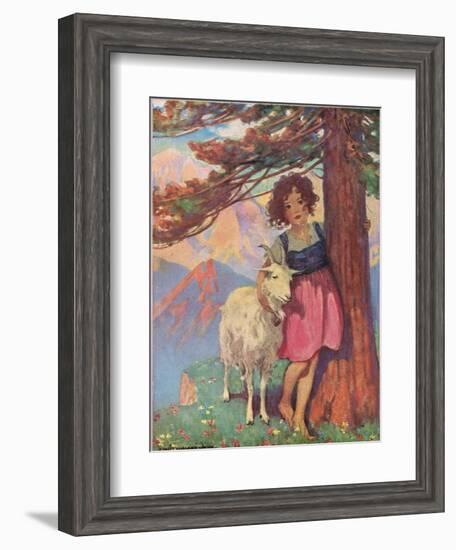 Heidi-Jessie Willcox-Smith-Framed Giclee Print