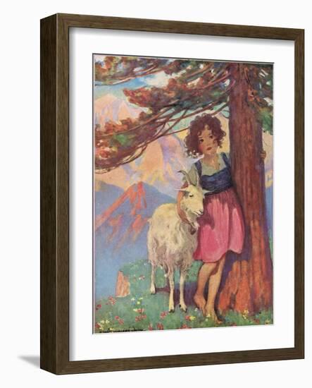 Heidi-Jessie Willcox-Smith-Framed Giclee Print