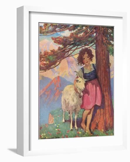 Heidi-Jessie Willcox-Smith-Framed Giclee Print