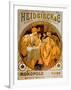 Heidsieck-Alphonse Mucha-Framed Giclee Print