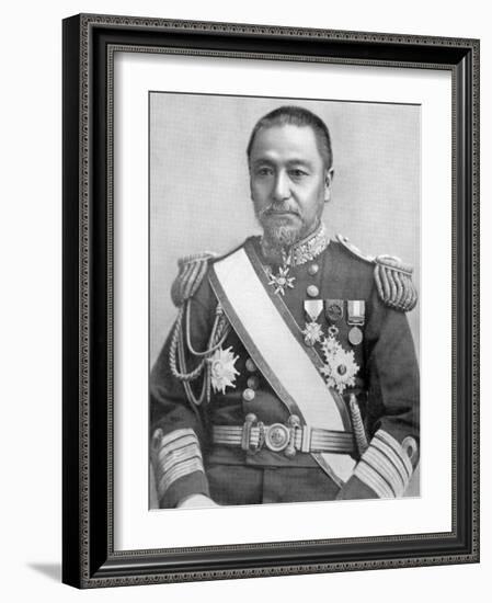 Heihachiro Togo, Japanese Naval Commander, Russo-Japanese War, 1904-5-null-Framed Giclee Print