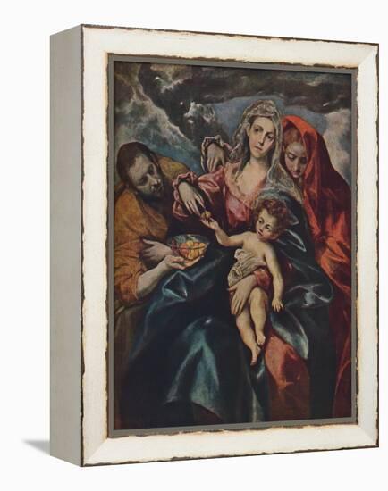 'Heilige Familie', (The Holy Family), c1590, (1938)-El Greco-Framed Premier Image Canvas