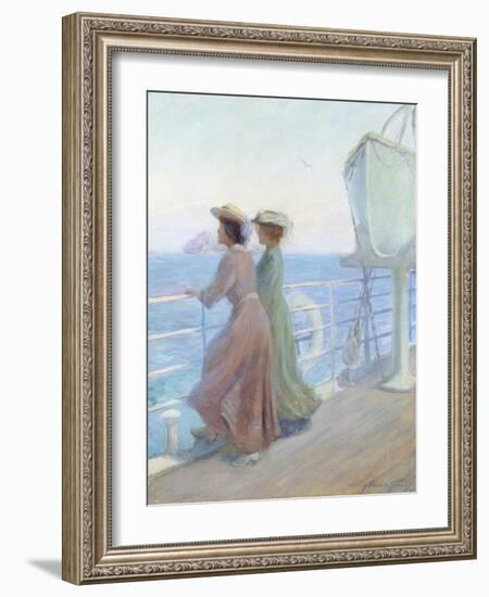 Heimfahrt (Nearing Home)-Abbott Fuller Graves-Framed Giclee Print