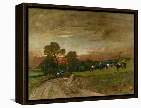Heimkehr Im Abendrot, 1882-Mihaly Munkacsy-Framed Premier Image Canvas