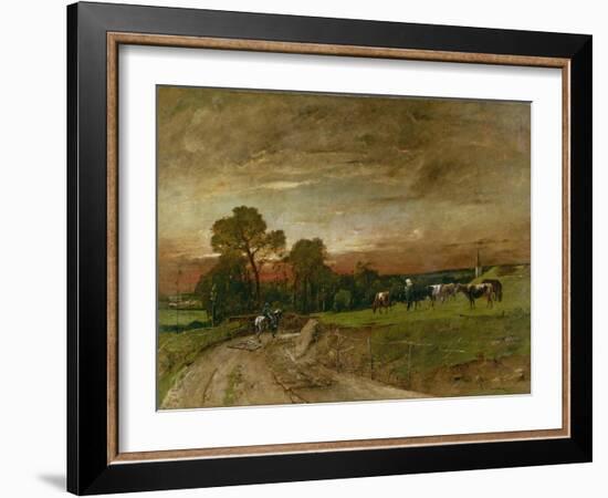 Heimkehr Im Abendrot, 1882-Mihaly Munkacsy-Framed Giclee Print