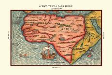 Africa Tertia Pars Terrae-Heinrich Bunting-Mounted Art Print